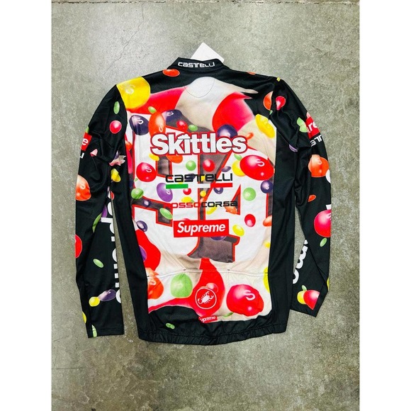 Supreme Skittles Castelli L/S Cycling Jersey - Medium - Picture 2 of 5